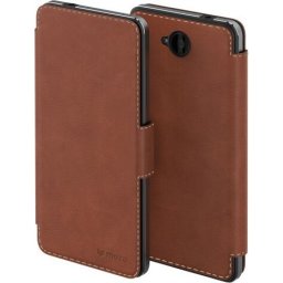 Калъф за телефон Microsoft LUMIA 650 FLIP COVER BROWN