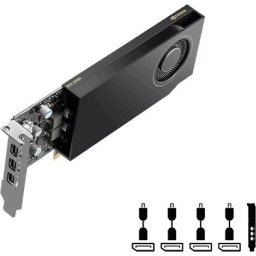Видео карта Dell Nvidia RTX A1000 8GB GDDR6 LP
