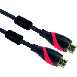 VCom Кабел HDMI M / M Ultra HD 4k2k Gold +2 Ferrite v1.4 ethernet 3D - CG525D-20m