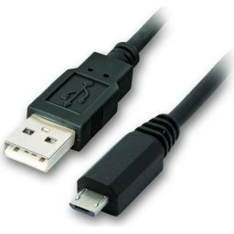 VCom Кабел USB 2.0 AM / Micro USB M 2.5A - CU271-0.5m