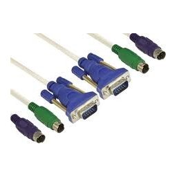 VCom Комплект кабели KVM switch set - CK501A-1.5m
