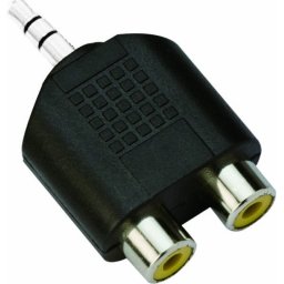 VCom Адаптер Adapter 3.5mm Stereo M / 2x RCA F - CA501