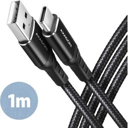 AXAGON HQ USB-C USB-A cable 1 m