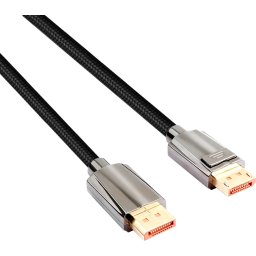 VCom кабел Display Port 2.1 DP M / M - 16K, Black - CG655-2.0m