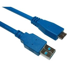 VCom Кабел USB 3.0 AM / Micro USB BM - CU311-3m