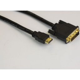 VCom Кабел DVI 24+1 Dual Link M / HDMI M - CG481G-5m