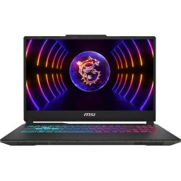 Лаптоп MSI Cyborg 15 A13VEK - 15.6" FHD 144Hz, Intel Core i7-13620H, GeForce RTX 4050, 16GB RAM, 512GB SSD