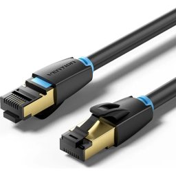 Vention Кабел LAN SFTP Cat.8 Patch Cable - 3.0M Black 40Gbps - IKABI