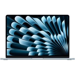 Лаптоп Apple MacBook Air 15.3" - Apple M5 chip with 10-core CPU and 10-core GPU, 24GB, 1TB SSD - Sky Blue