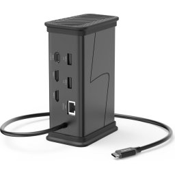 Докинг станция HAMA USB-C Connect2Office Black