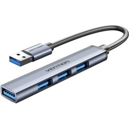 Vention хъб USB3.0 HUB 4 port Aluminium - CKOHB