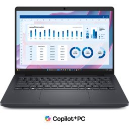 Лаптоп Dell Pro Max 14 MC14255 - AMD Ryzen AI 9 HX PRO 370, 14" QHD+, 32GB RAM, 1TB SSD, Windows 11 Pro
