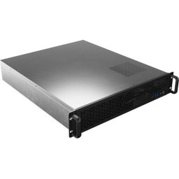 Кутия за сървър Lanberg Rackmount Server Chassis ATX 520/12 19"/2U