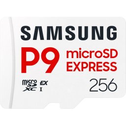 Карта памет Samsung P9 Express microSDXC 256GB EX V30