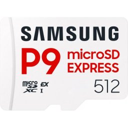 Карта памет Samsung P9 Express microSDXC 512GB V30 EX