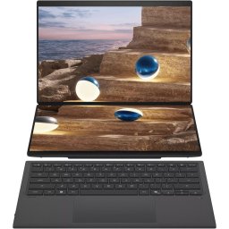 Лаптоп Asus Zenbook Duo UX8407AA-SN130X - 14" OLED 2.8K Touch, Intel Core Ultra 9 386H, 32GB RAM, 2TB SSD, Windows 11 Pro