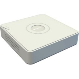 Рекордер HikVision 4-ch Mini 4 PoE 1U NVR, up to 6 MP, H.265+, 40 Mbps, 1 SATA HDD up to 6TB, 2 USB, Video Output: HDMI /VGA sim
