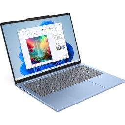 Лаптоп Lenovo IdeaPad Slim 5 - AMD Ryzen 5 7535HS, 13.3" WUXGA, 16GB DDR5, 512GB SSD, Windows 11, Polar Blue
