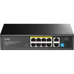 Суич Cudy GS1010P V3 - 8x Gigabit PoE+ порта