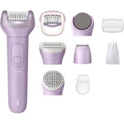 PHILIPS Epilator Series 9000 2 speed setting wet and dry use up to 60 min cordless use