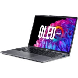 Лаптоп Acer SFG14-63-R1DP - AMD Ryzen 7 8845HS, 14'' OLED 2.8K, 16GB LPDDR5, 512GB SSD, Windows 11
