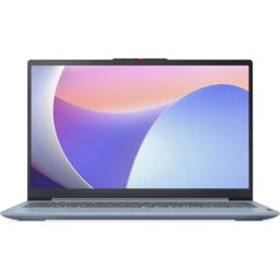 Лаптоп Lenovo IdeaPad Slim 3 - Intel N150, 15.6" FHD, 8GB DDR5, 512GB SSD, Frost Blue