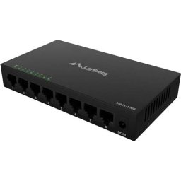 Комутатор Lanberg switch DSM1-1008 8-port, 1GB/s 12V Metal case