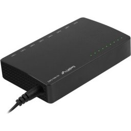 Комутатор Lanberg switch dsp2-1008-12v 8x 1GB/s unmanaged gigabit ethernet desktop 12v