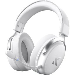 MCHOSE безжични геймърски слушалки Wireless Gaming Headphones - V9 Pro Icy White
