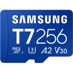 Памет Samsung microSD T7 256GB V30 A2