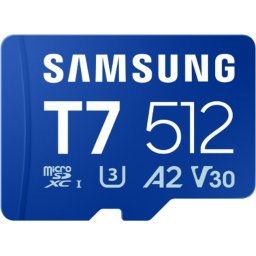 Памет Samsung microSD T7 512GB V30 A2