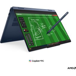 Лаптоп Lenovo IdeaPad 5 2-in-1 14AGP11 - 14" WUXGA Touch, AMD Ryzen AI 7 445, 32GB RAM, 1TB SSD, Windows 11