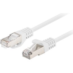 Кабел Lanberg patch cord CAT.6 FTP 0.25m fluke passed (10-pack), white