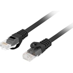 Кабел Lanberg patchcord CAT.6 utp lszh cu 5m black fluke passed