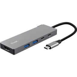 USB хъб TRUST Dalyx 5-IN-1 Multiport Hub