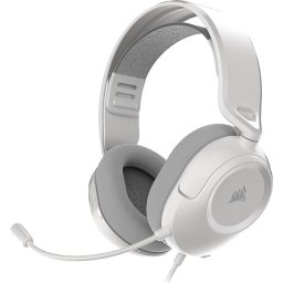 Геймърски слушалки с микрофон Corsair HS35 v3 White