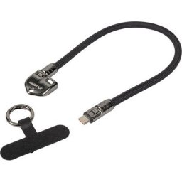 Кабел Lanberg USB-C M/M 2.0 cable 0.3m, black