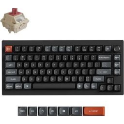 Безжична механичка клавиатура Keychron V1 Ultra 8K - Silk POM Switch Red