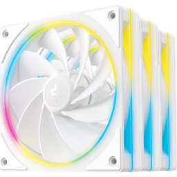 DeepCool Комплект вентилатори Fan Pack 3-in-1 3x120mm - FL12R SE White, Reverse, Addressable RGB