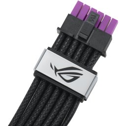 Кабел ASUS ROG Equalizer 12V-2x6 ATX 3.1 & PCIe 5.1 - Black