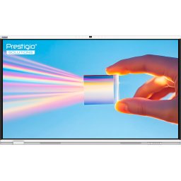 PRESTIGIO SOLUTIONS Multiboard 65'' Prism, Android 14, Google EDLA, AI Camera, 8/128GB, 50TP
