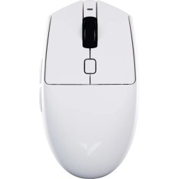 VXE професионална геймърска мишка Wireless Gaming Mouse Dragonfly V3 PRO - Huano Blue Glow V2, White