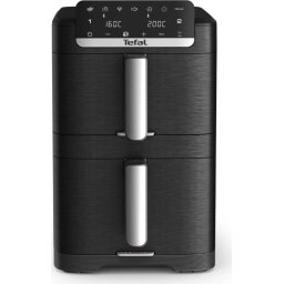 Уред за здравословно готвене Tefal EY7568E0 Crispy Stack Af Genius+Acc Blk