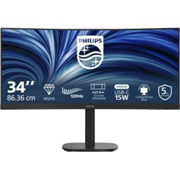 Монитор Philips 34B2N3500C - 34" WQHD VA 120Hz, Curved 1500R