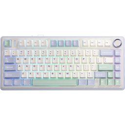 Aula геймърска механична клавиатура F75 - Reaper Switch [Linear], Purple, Beige, Green