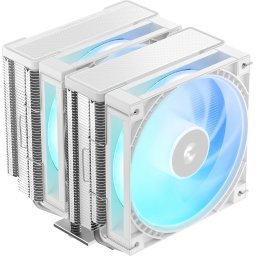 DeepCool охладител CPU Cooler AG620 G2 WH ARGB - Dual-Tower - LGA1851/AM5
