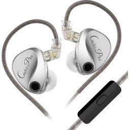 Професионални слушалки KZ Castor Pro Silver Mic - Harman Edition