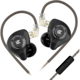 Професионални слушалки KZ EDX PRO X Black Mic