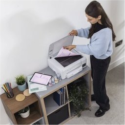 BROTHER DCPT436WYJ1 Color Inkjet A4 MFP Ink Tank System 16/9ipm Wireless AirPrint White