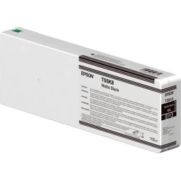 EPSON Singlepack Matte Black T55K800 UltraChrome HDX/HD